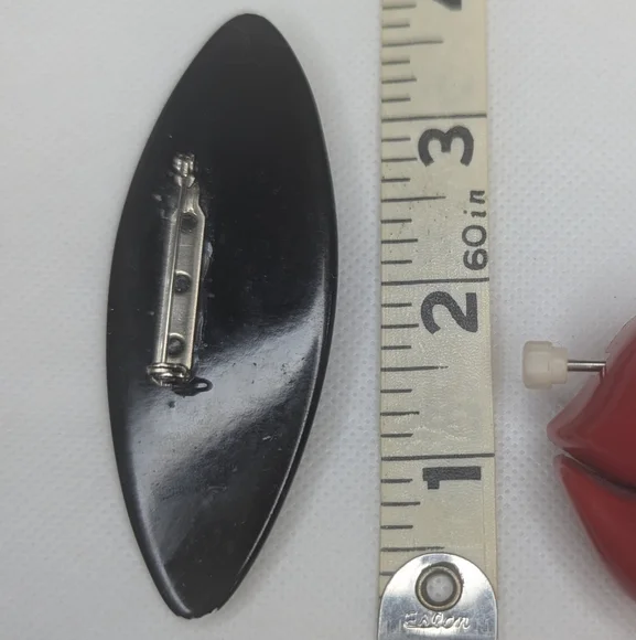 1980's Post Modern Punk Rock Pin - Picture 3 of 3